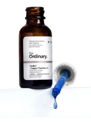 Imagen 1 de 2 de The Ordinary Buffet Copper Peptides 1% (30ml) Serum Antiedad