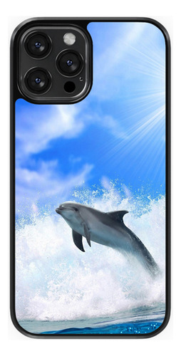 Funda Compatible Con Motorola De  Lindos Delfines  #8