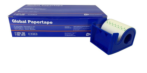 Tela Adhesiva, Papel Microporosa Caja De 6 - 5cm, Blanco