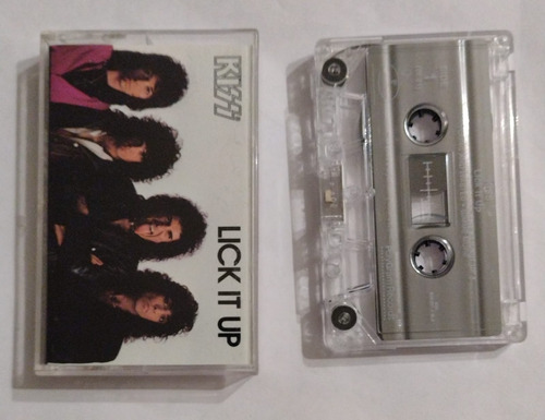 Kiss Lick It Up Cassette Usa 1983 Impecable