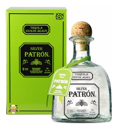 Tequila Patrón Silver Ultrapremium 750ml -  Importado México