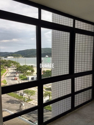 Imagem 10 de 30 de Espetacular Vista Mar Na Orla De Santos! 3 Quartos, 1 Suíte, Frente Mar E Vista Panorâmica! Aparecida, Santos, Frente Mar, Vista Mar - Ap03142 - 68750447