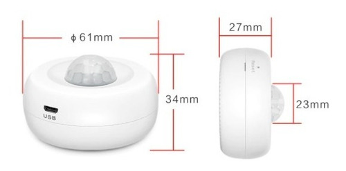 Imagem 5 de 10 de Sensor De Movimento Zigbee 3.0 Alexa Google Home