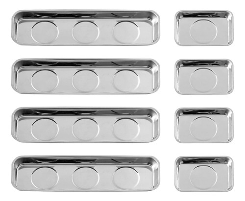Juego De Bandejas Rectangulares 8 Pzas Para Herramientas