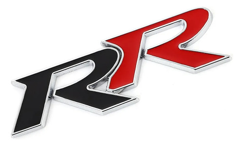3d Metal Rr Logo Emblema Trunk Badge Para Honda Civic Accord