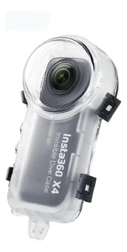 Case Caixa Estanque Mergulho Insta360 X4 - Original Transparente