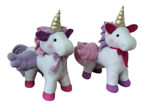 Peluche De Unicornio Grande Niña O Niño.juguete. Mide 40 Cm