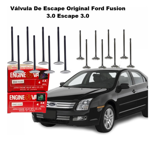 Válvula De Escape Original Ford Fusion 3.0 Escape 3.0