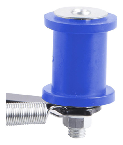 Ajustador De Cadena De Motocicleta Regulador Azul