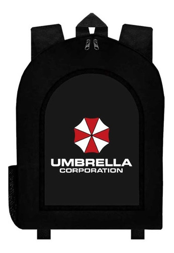 Mochila Negra Umbrella Corp A18