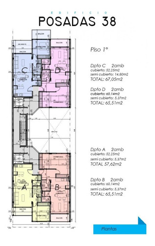 Departamento .2amb.dr Posadas Al 100.moreno