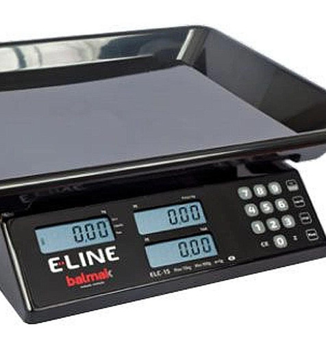 Imagem 3 de 3 de Balanca Balmak Elet.eline 30kg Elc-6/15/30bf Pa1399