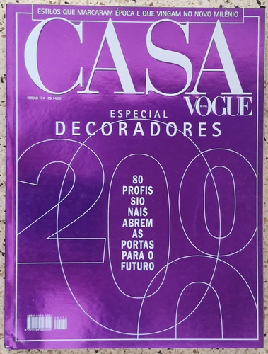 Desapegadoc Revista Casa Vogue 2000 Ed.174 A 185