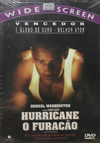 Dvd Hurricane O Furacão - Denzel Washington - Lacrado Novo