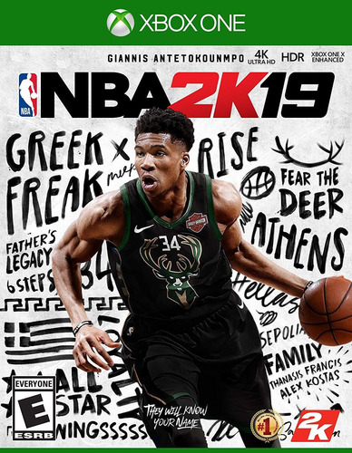 Xbox One Nba 2k19 - Tarjeta De Descarga Digital Edicion Est