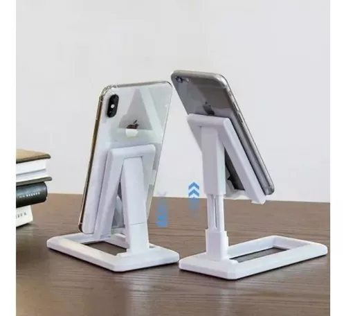 SOPORTE DE CELULAR MESA ESCRITORIO EN PLASTICO UNIVERSAL PARA CUALQUIER  MODELO CELULARES Soportes pa