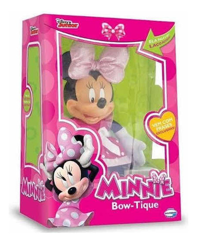 Boneca Minnie Bow-tique Light C/ Fala Laco Acende Multibrink