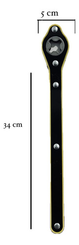 Llave Matraca Para Gato Automotriz De Mango Largo