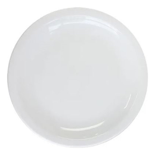 Plato Postre Porcelana Tsuji 19 Cms Linea 450 Blanco Liso