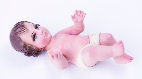 Niño Dios De 12cm Artesanías Rosas Moreno