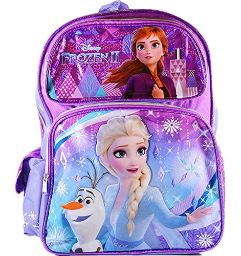 Morrales Frozen 2 Elsa & Anna - Mochila Infantil (16.0 in)