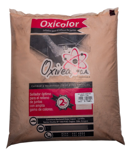 Carateo Marfil Oxicolor De 2kg