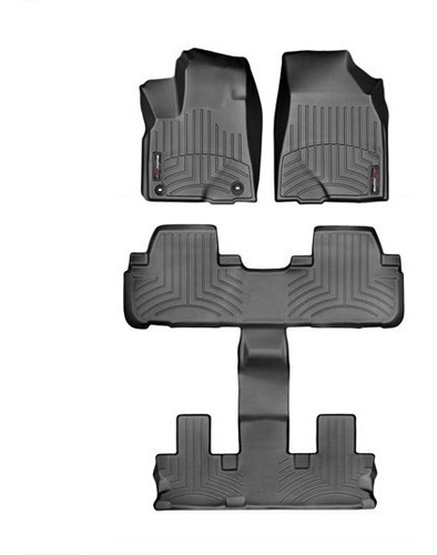 Tapetes Weathertech Highlander 2014-2019 - 1ra+2da/3ra Filas