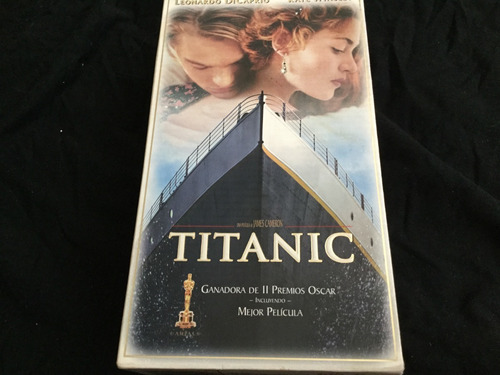 Titanic Leonardo Dicaprio Vhs P