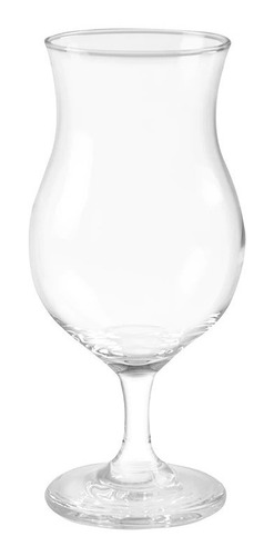 Imagen 2 de 4 de Copa Para Cerveza 442 Ml Estilo Praga 8 Pzas Marca Cristar