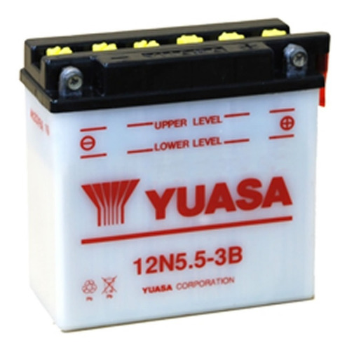 Bateria Yuasa 12n5.5-3b Ybr 125 La Cuadra Motos 