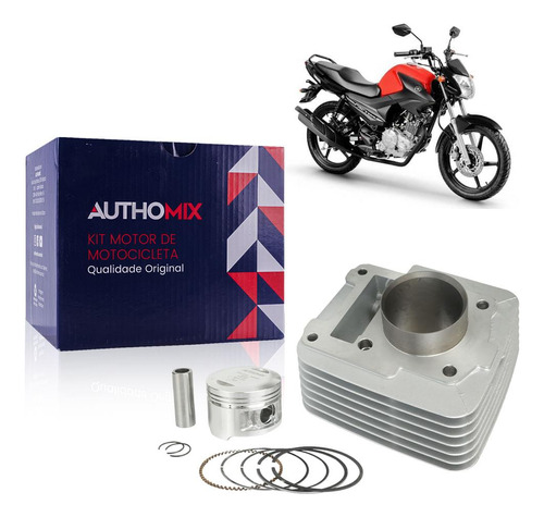 Kit Motor Cilindro Authomix Km01114  Factor 125 Ybr 125