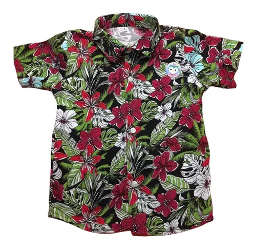 Flor de la ciudad Amabilidad La forma Camisa Hawaiana Bebe Varon | MercadoLibre 📦