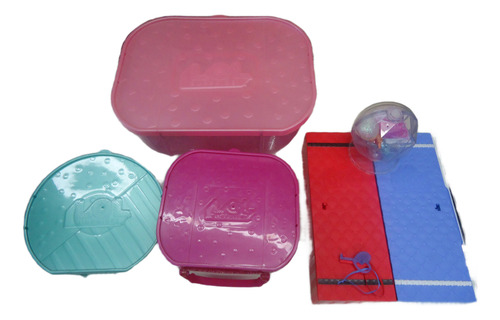 Conjunto Maletas Lol Surprise Bubbly / Case / Glitter Globe (Usado)