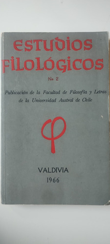 Estudios Filologicos N°2. Universidad Austral De Chile 
