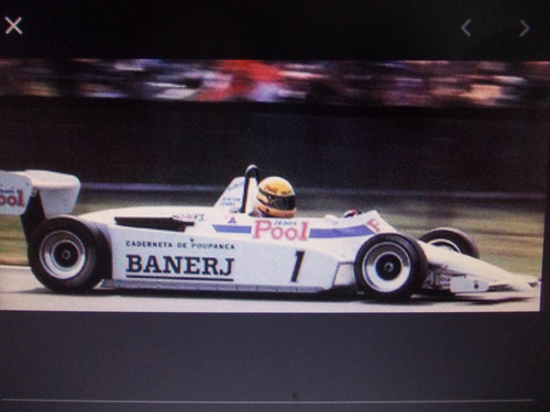 Decalque Do Autorama Ralt Branca A.senna