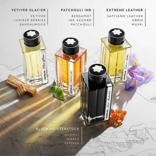 Perfume de Hombre Mont Blanc Extreme Leather Smoked Iris EDP 125 ml