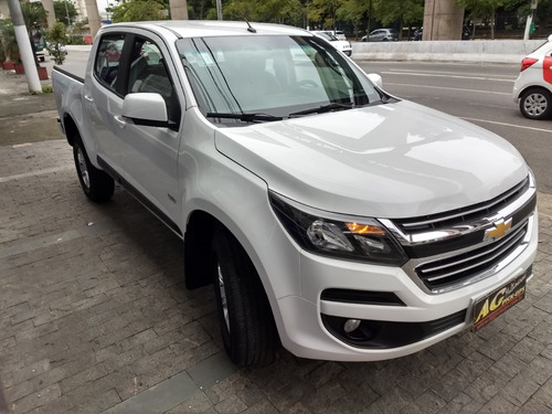 Chevrolet S10 Dupla Lt Flex Autom 2018/2018 Branca Ud Acess