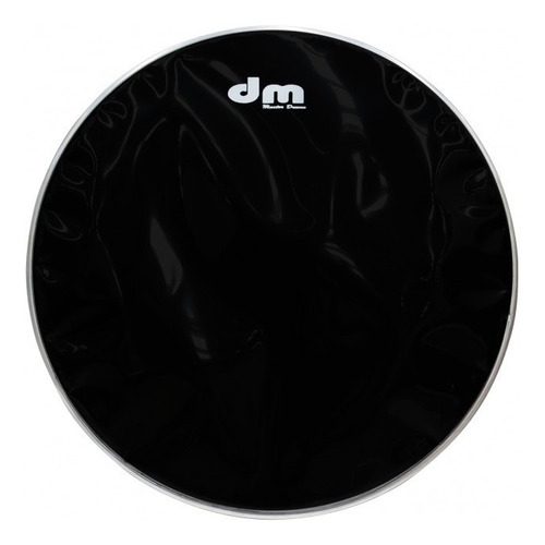 Parche Para Tom 12 Pulgadas Dm Negro Dmpc011