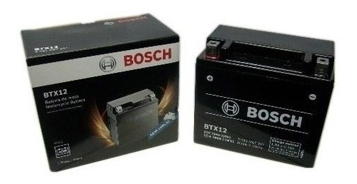 Bateria Moto Bosch Btx12 Ytx12 Libre De Mantenimiento