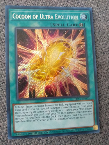 Cocoon Of Ultra Evolution Secret Rare Yugioh