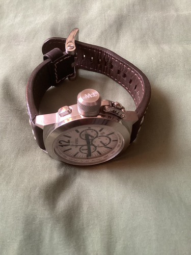 Tw Steel Reloj Cronografo Café Acero Blanco (Usado)