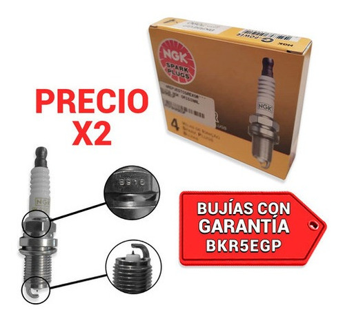 Bujia Ngk Platinium Dodge B350 V8 5.2 77-91