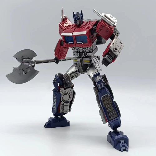 . Transformers 7 Optimus Prime Camiones Deformable Miniatura
