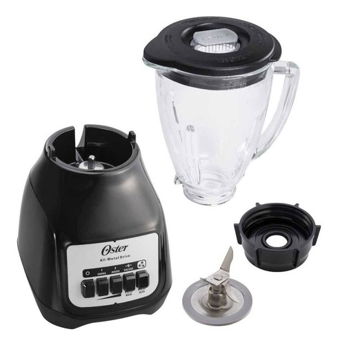 Imagen 4 de 4 de Licuadora Oster Blstkagbpb Con Vaso De Vidrio 1.5l