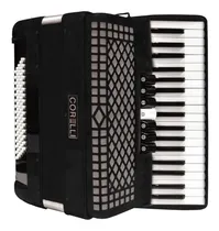 Comprar Acordeon Corelli 80 Bajos 37 Teclas Piano Con Funda Cuo