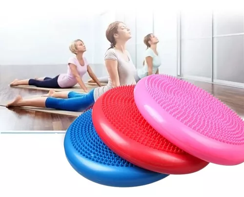 Cojín de equilibrio, cojín de disco de equilibrio profesional, cojín de  estabilidad inflado, cojín de equilibrio de yoga, tecnología avanzada