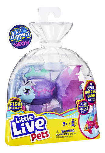 Little Live Pets 26282 Lil Dippers S3 Neon Single Pack Style