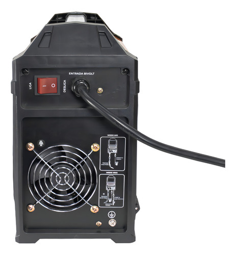 Máquina Solda 150a Flex Mig Mma Tig Lift 127/220V + Arame 1kg