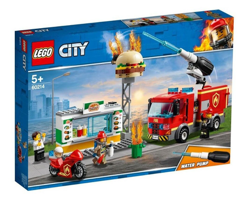 Lego City El Rescate Del Bar De Hamburguesas