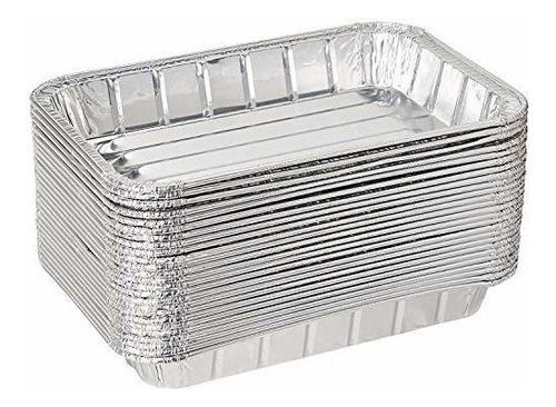 Paquete De 20 Posavasos Desechables De Aluminio Para Horno S